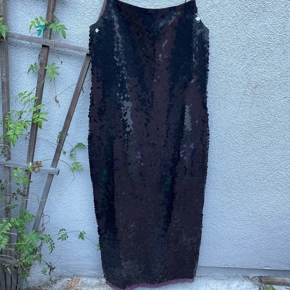 Tory Burch sequin-embellished sleeveless maxi dress - Picture 4 of 11